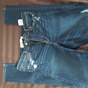 Abercrombie high rise skinny jeans